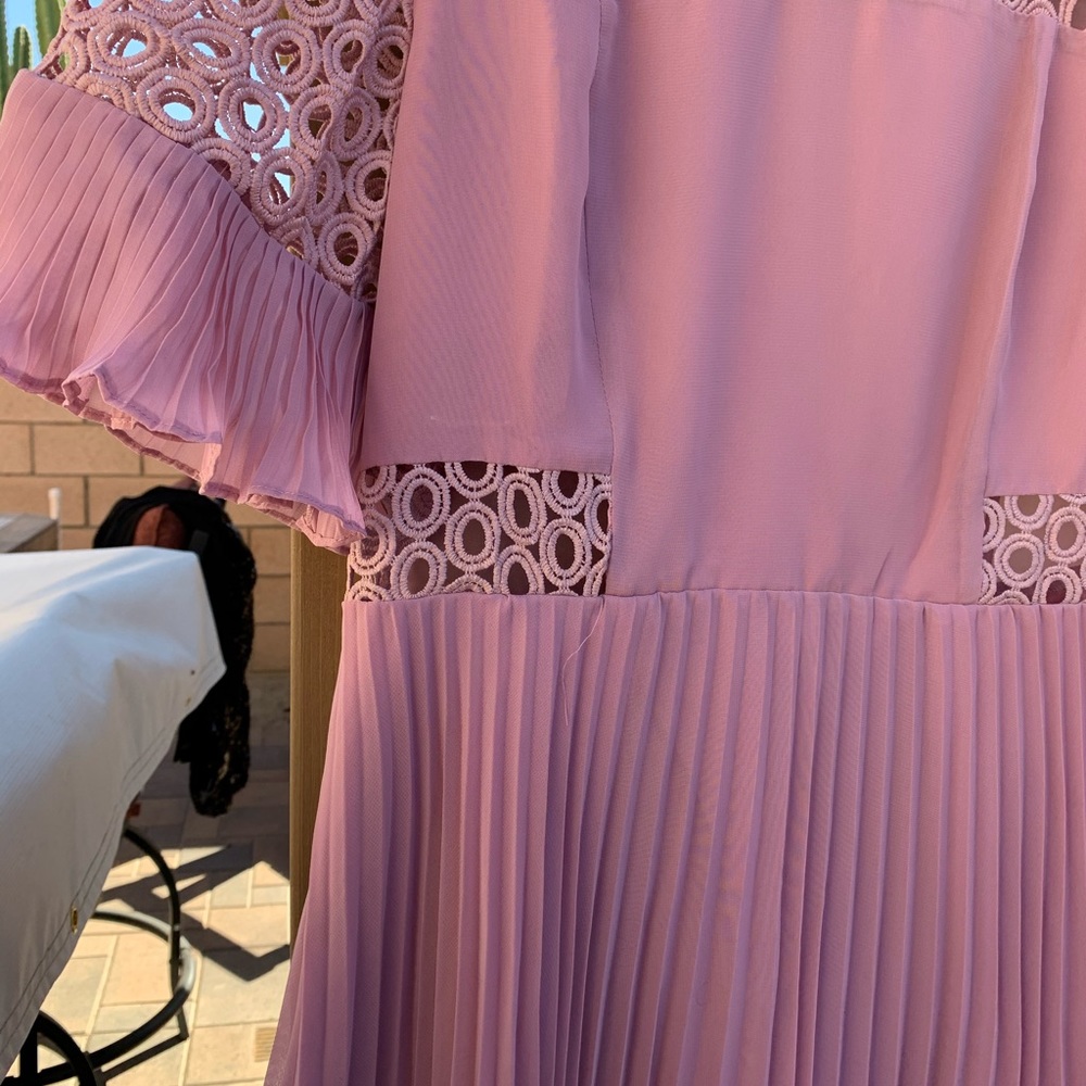 ✨ SOLD NWT ASOS Pleated Dress - Picture 5 of 8